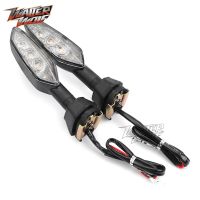 ไฟไฟระบุสัญญาณเลี้ยวด้านหลัง LED สำหรับ KAWASAKI Z1000SX ER6N ER6F นินจา650 400 300 ZX6R H2รถจักรยานยนต์ไฟกะพริบโคมไฟ