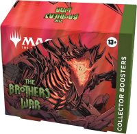 Magic: The Gathering The Brothers War Collector Booster Box | 12 Packs (180 Magic Cards)