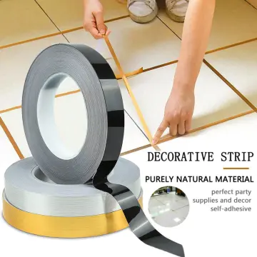 Tile Peel And Stick Decorative Tape, Waterproof Seamline Tape For