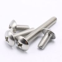 304 A2-70 stainless steel Phillips Truss Head Large Flat Round M2-M8 Cross Screw Bolt arge flat head screws Screw Nut Drivers