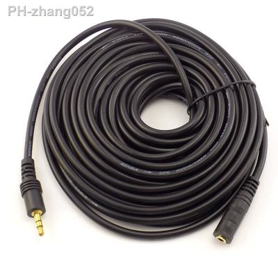 1.5/3/5/10M 3.5mm Stereo Male to Female Audio Extension Cable Cord for Headphone TV Computer Laptop MP3/MP4 Earphone