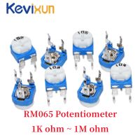 【CW】 20pcs RM065 RM-065 200 500 1K 5K 10K 20K 50K 100K 200K 500K 1M ohm Trimpot Trimmer Potentiometer variable resistor