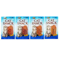 ขนมแมว Pet8 Cat Treats 4x50 G เพ็ทเอท Chicken Mini Bite Liver Flavor ชิกเก้นซาลามี่ รสตับ