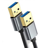 QSY4K แบบพกพาสำหรับหม้อน้ำตัวขยาย USB กล้อง Webcom ตัวผู้เปลี่ยนเป็น USB เพศผู้สาย USB สายเคเบิล USB ต่อขยายสาย USB ขยายสาย USB