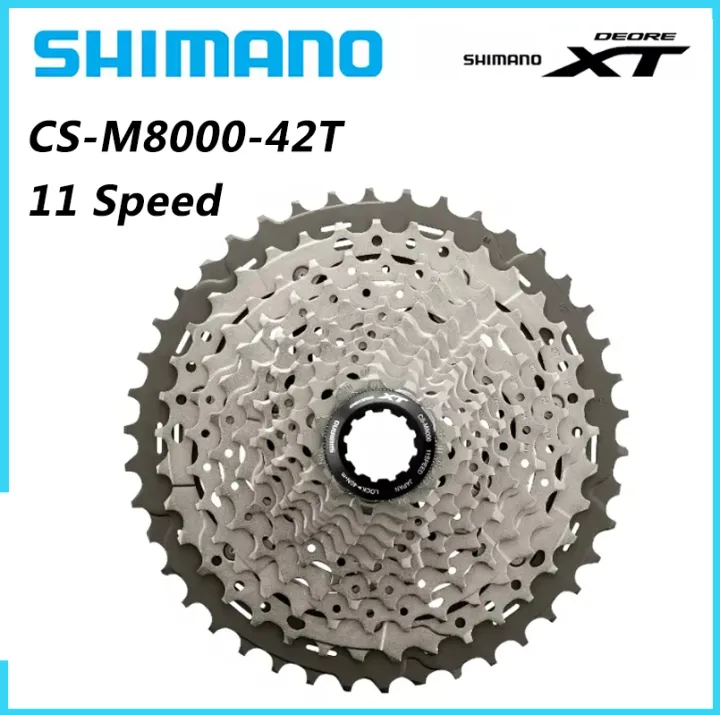 Shimano XT M8000เฟืองหมอบ11สปีด,อะไหล่อุปกรณ์เสริมจักรยานเสือภูเขา MTB ...