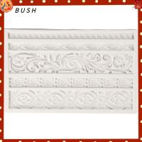 BUSH 3pcs สีเทาและสีเทา แม่พิมพ์ลายนูน ซิลิโคนทำจากซิลิโคน เครื่องมืออบขนม พิมพ์ดินกาวหยด ความปลอดภัยของเครื่องล้างจาน แม่พิมพ์ตกแต่งเค้กช็อคโกแลต อุปกรณ์สำหรับห้องครัว