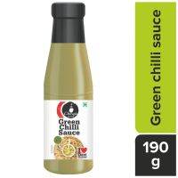 Chings Secret Green Chilli Sauce 190 g Bottle.