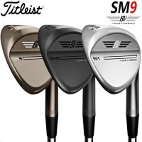 HOT22 รุ่นใหม่ Titleist ไม้กอล์ฟ Tetlis SM9 แกนขุดชายสีเงิน