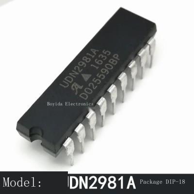 10ชิ้น UDN2981A DIP-18นำเข้ามอเตอร์ไดร์เวอร์ DN2981A-T In-Line