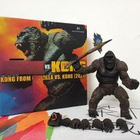 ของเล่นตุ๊กตาขยับแขนขาได้คิงคองรูป Godzilla Figurine Kingkong รูปมอนสเตอร์ระเบิดปรมาณูโมเดลของเล่นสะสมของขวัญของเล่น