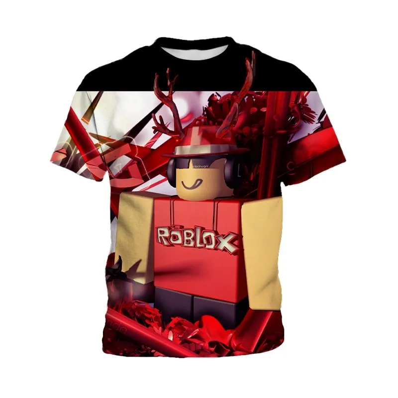 Hot Roblox Virtual World Game Kidsadult Couple Digital Printing Short  Sleeve New Cartoon Fashion Casual 3D T-Shirt Holiday Gift - AliExpress