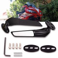 For Honda CBR650R F CBR1000RR CBR600RR CBR 250R 300R 400RR 500R Motorcycle Mirror Modified Wind Wing Rotating Rearview Mirror