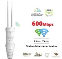 600Mbps Dual Band Router 2.4G+5GHz High Power Dual-bandOutdoor Wireless AP/Range Extender/Router with PoE and High Gain Antennas