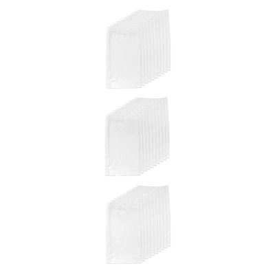 30 Pack Pool Filter Basket Socks Excellent Savers White for Pool Filters, Baskets and Skimmers