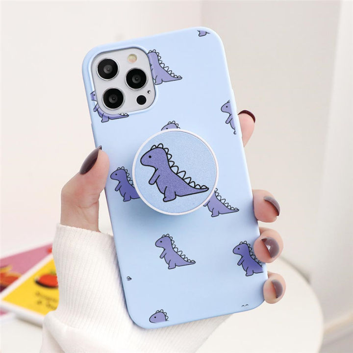 cat-stand-ผู้ถือเคสสำหรับหัวเหว่ย-p30-pro-p20-lite-p10-p9-p8-y9-y7-y6s-y5-y6p-honor-8x-20-9-10ฝาครอบ-huawei-mate-20-30-lite-nova-2-lite-3-2i-3i-7i-3e-4e-5t-ไดโนเสาร์น่ารักซิลิโคนนุ่มเคสโทรศัพท์