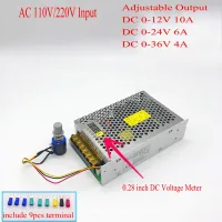 จอแสดงผลดิจิตอล AC เป็น DC 0-12โวลต์24โวลต์36โวลต์150วัตต์ปรับแรงดันไฟฟ้าควบคุมหม้อแปลงสลับแหล่งจ่ายไฟ LED ไดร์เวอร์หรี่