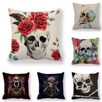 【hot】◐ Pirates Pillowcase Cotton Pillows for Bedroom Bed Sofa 40x40 Cover