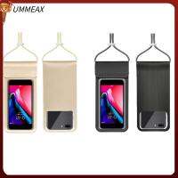 UMMEAX หน้าจอสัมผัส การว่ายน้ำ สากล ดำน้ำ โทรศัพท์ปิดผนึกกระเป๋า เคสโทรศัพท์ว่ายน้ำ ใต้น้ำ กระเป๋าใส่โทรศัพท์กันน้ำ