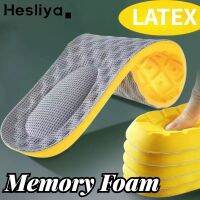 2023Memory Foam Insoles Soft Arch Support Shoe Pads Breathable Orthopedic Sport Insole Feet Care Insert Mesh Cushion Men Women