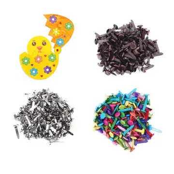 100 Pcs Gadgets for Kids Craft for Kids Mini Brads for Paper