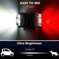 Safety Dog LED Light 4 Modes USB Rechargeable Aluminum Alloy Waterproof Outdoor Night for Collar Harness Leash Accessories