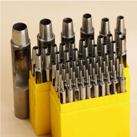 SPC Hole Punch Set 10ขนาดชุด1มม.-10มม. Round Punch Hand Made Leather Tools Supplies