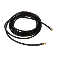 【HOT SALE】 HI UTILITY PRODUCTS Coax สายต่อขยาย-ตัวผู้ไปยัง SMA ตัวเมีย-สายอากาศต่อสำหรับ50โอห์มวิทยุ /Rf ใช้สีดำ + ทอง3เมตร