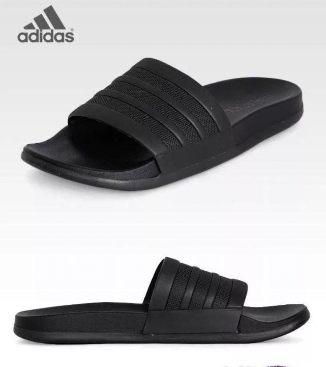 รองเท้าแตะ-addidas-พื้นนิ่ม-adilette-black-38-44