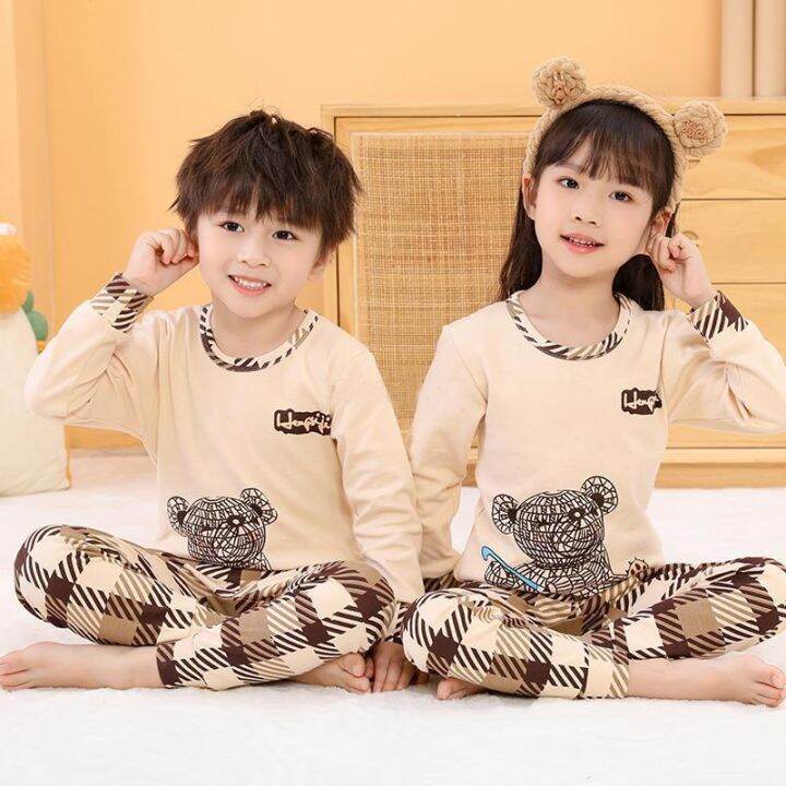 childrens-pajamas-set-cartoon-totoro-kids-sleepwear-baby-boys-clothes-sleep-suit-cotton-pyjamas-infant-nightwear-for-girls