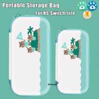 Cute AnimalCrossing Storage Bag For Nintendo Switch Travel Carry Protective Case For Nintend Switch Lite Game Console Box Shell Cases Covers