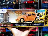 โมเดลรถTransformers โฟล์คเต่า 1:24 โมเดลรถทรานฟอร์เมอร์ส bumblebee beetle บัมเบิ้ลบี 1/24 ราคา ok โมเดลรถของขวัญ