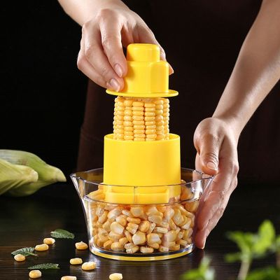 Corn Maize Cutter Peeler Vegetable Manual Chopper Kitchen Gadgets Accessories Tools Utensils Food Crusher Potato Masher