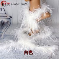 Wholesale 2 Meter Fluffy Ostrich Feather Boa Skirt Costumes/Trim For Party/Costume Craft Ostrich Feather In Wedding Decorations