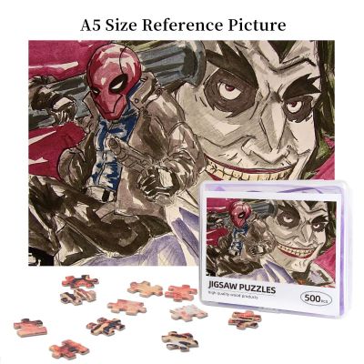 Red Hood (2) Wooden Jigsaw Puzzle 500 Pieces Educational Toy Painting Art Decor Decompression toys 500pcs