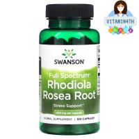 Swanson, Full Spectrum Rhodiola Rosea Root, 400 mg, 100 Capsules