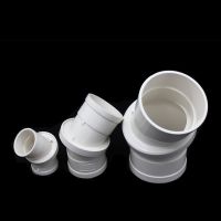 ☃ 50mm 75mm 110mm 360 degree rotatable PVC downpipe any angle adjustment elbow drain pipe fittings