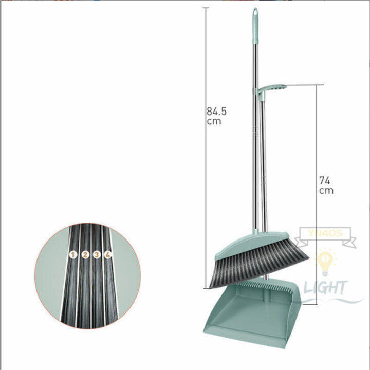 ชุดไม้กวาด-ไม้กวาดพร้อมที่ตักผง-ที่โกยผงชุดที่โกยผงเอนกประสงค์-ไม้กวาดพร้อมที่ตักขยะ-มี-3-สีให้เลือก