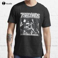 7 Second - Old School American Hardcore T-Shirt Baseball Shirt Custom Aldult Teen Unisex Digital Printing Tee Shirts Tee