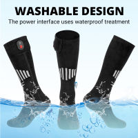 Motorcycle Boots Winter Heated Socks Men Women Motorcycle Sock Electric Warm Heating Socks Outdoor Thermal Sock Boots Skiing