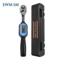 EWM-100 Digital Torque Wrench 1/2 Square Drive Max. 73.7ft.lb Torque Accurate to ±2% with Buzzer LED Indication and Peak Trace Tracking