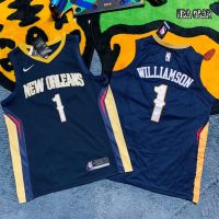 เสื้อคุณภาพสูง เสื้อบาสNBA งานปัก (NEW ORLEANS) Jersey swingman เสื้อบาส