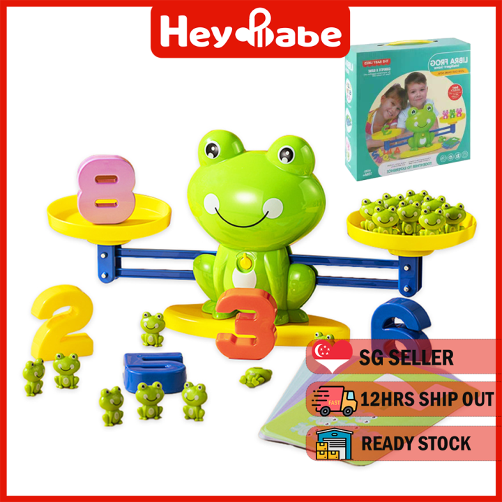 【Free Wrapping】Math toy for kids, balance weight scale, Early learning