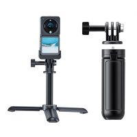 DJI Osmo Action 2 Mini Selfie Stick Extendable Stable Tripod 1/4 Screw For GoPro Hero 10 9 8 Insta360 ONE X2 X Xiaomi yi Cameras