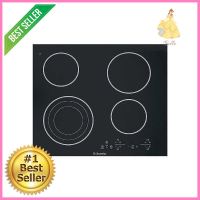 เตาฝังเซรามิก ELECTROLUX EHET66CS 60 ซม.CERAMIC HOB ELECTROLUX EHET66CS 60CM **บริการเก็บเงินปลายทาง**