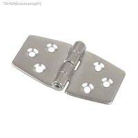 ✱□㍿ 76x40 Mm 316 Stainless Steel Boat Hinge Strap Door/Window/Cabinet/Deck Flush Mount For Yacht RV Camper Marine Accessories