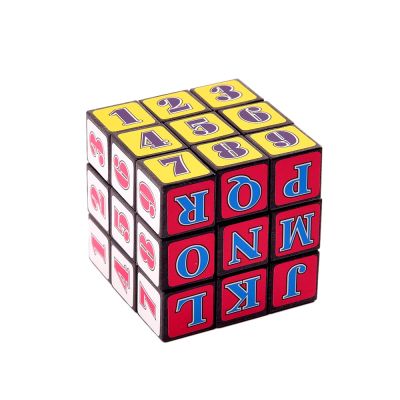 JB7 ส่งจากไทย🇹🇭 Rubik รูบิค 3x3 รูบิคตัวเลข ขนาด 5.5 ซม. รูบิคภาษาอังกฤษ  rubiks cube รูบิคตัวอักษร Magic Cube (พร้อมส่ง) 9.9
