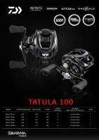 รอกหยดน้ำ​ไดว่า DAIWA​ TATULA 100HS​ หมุนขวา/ หมุน​ซ้าย​
