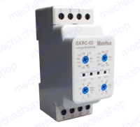 เครื่องป้องกันไฟตก ไฟเกิน ManHua Device Relay AC GKRC-02 Protective Voltage Relay With Low Power 3 Phase Sealed Voltage Monitoring Relay