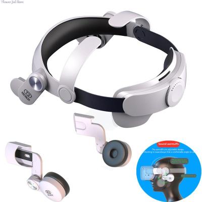 1คู่ลดเสียงรบกวน Earmuffs Enhanced เสียงน้ำหนักเบา VR ชุดหูฟัง Original Audio Ear Muffs สำหรับ Oculus Quest 2อุปกรณ์เสริม