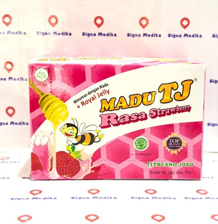 Madu Tj Sachet Rasa Strawbery 1 Box Isi 12 Sachet Lazada Indonesia